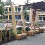 Groen schoolplein basisschool De schelp.