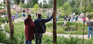 Wilde Weelde op de Floriade: groen stadsplein project.