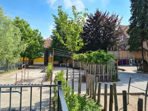 Talisman Eindhoven: Vergroening van een schoolplein.
